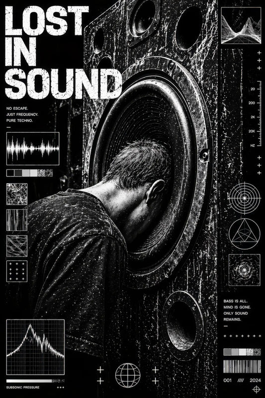 Lost In Sound — Speaker Head Tee