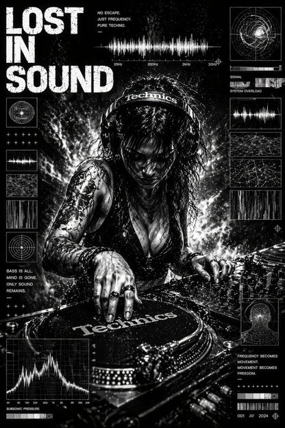 Lost In Sound — Girl DJ Tee